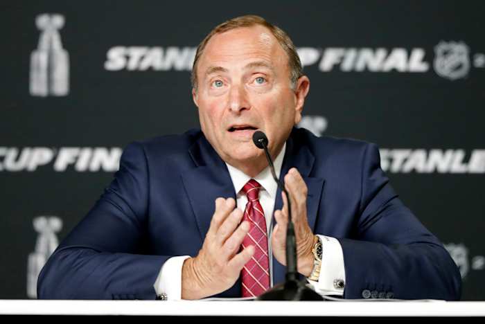 NHL Commissioner Gary Bettman is used to being booed, but he's received little flak for how he's navigated his league through the coronavirus crisis so far.